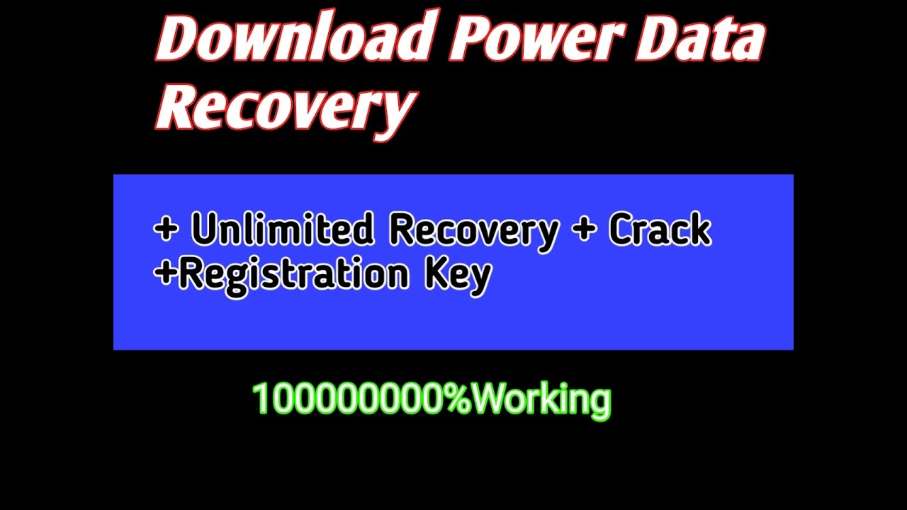 power data recovery download